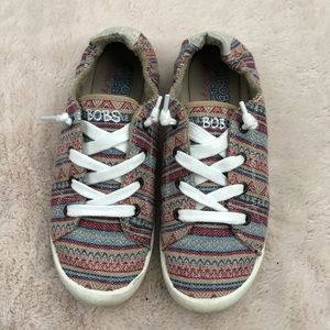 Bobs from Skechers multi color slip on sneakers
